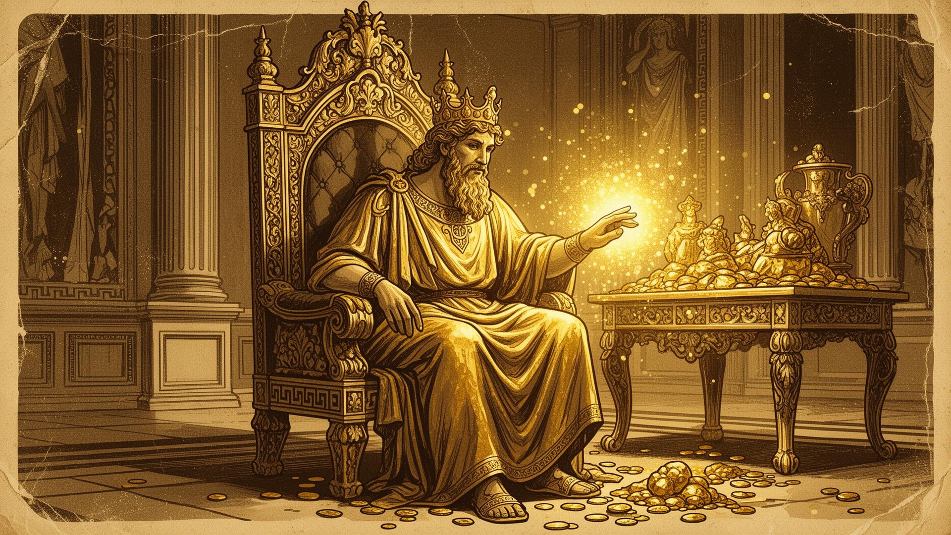 Midas touch – Meaning & Origin | Lexistry